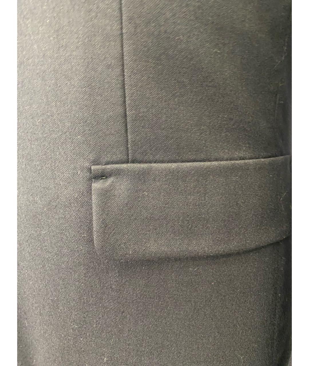 PRADA Темно-синий шерстяной пиджак, фото 4