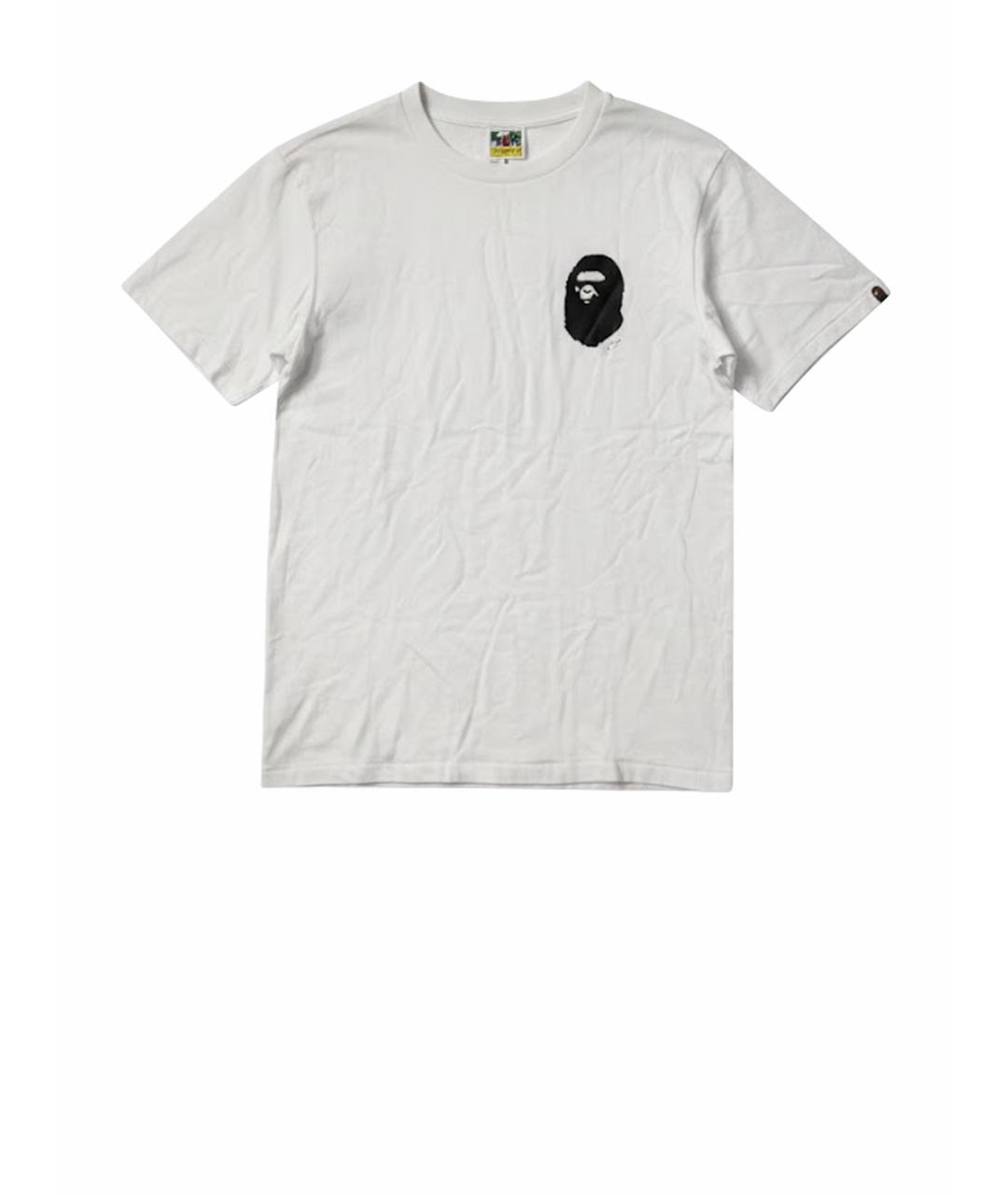 A BATHING APE Белая футболка, фото 1