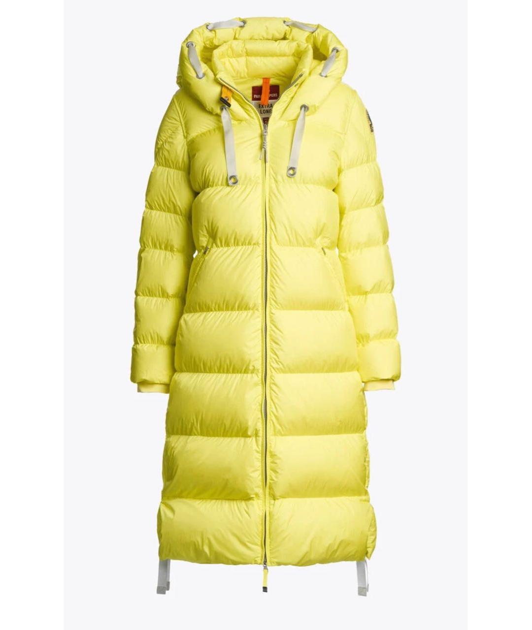 PARAJUMPERS Желтый пуховик, фото 8