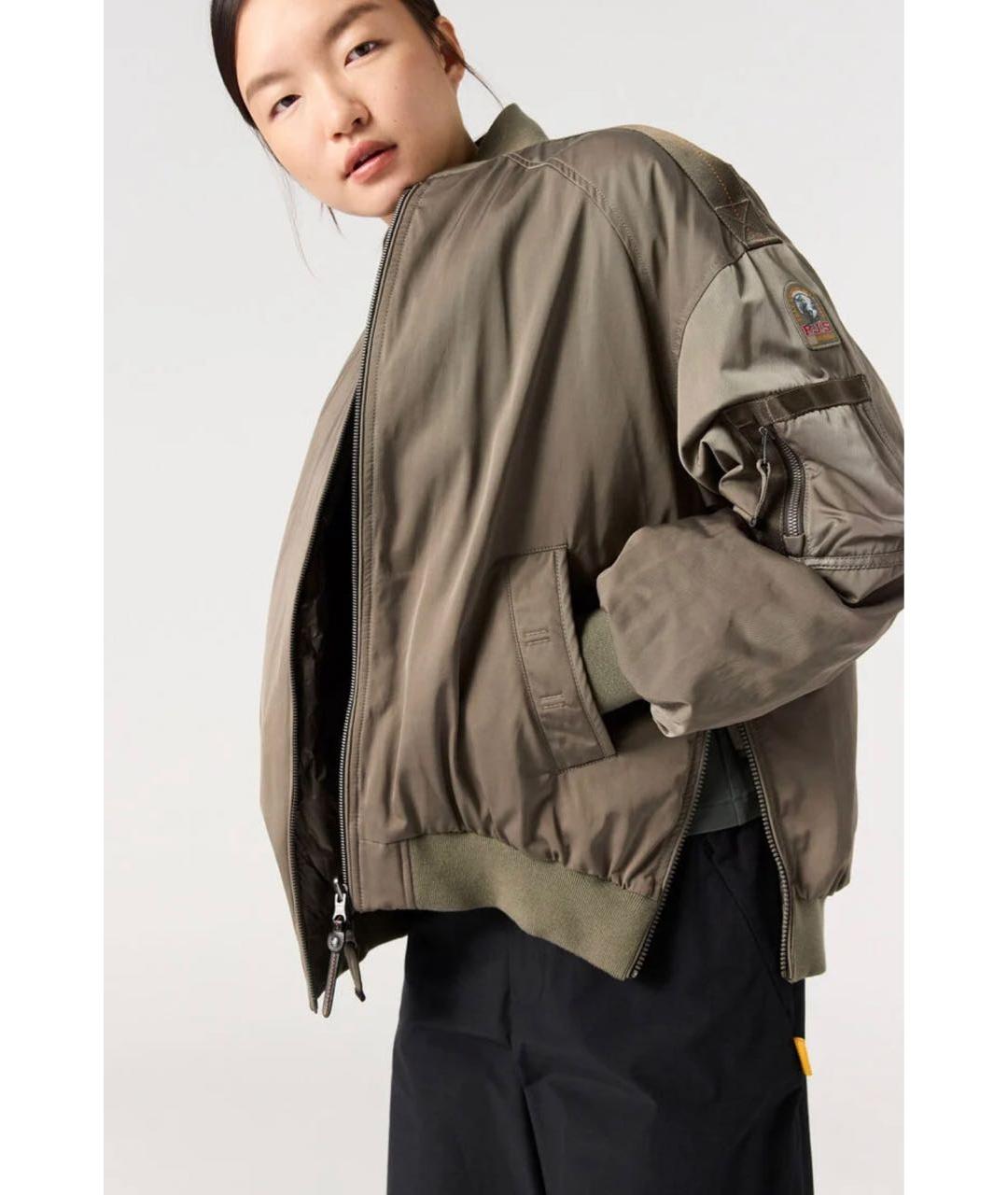 PARAJUMPERS Хаки пуховик, фото 7