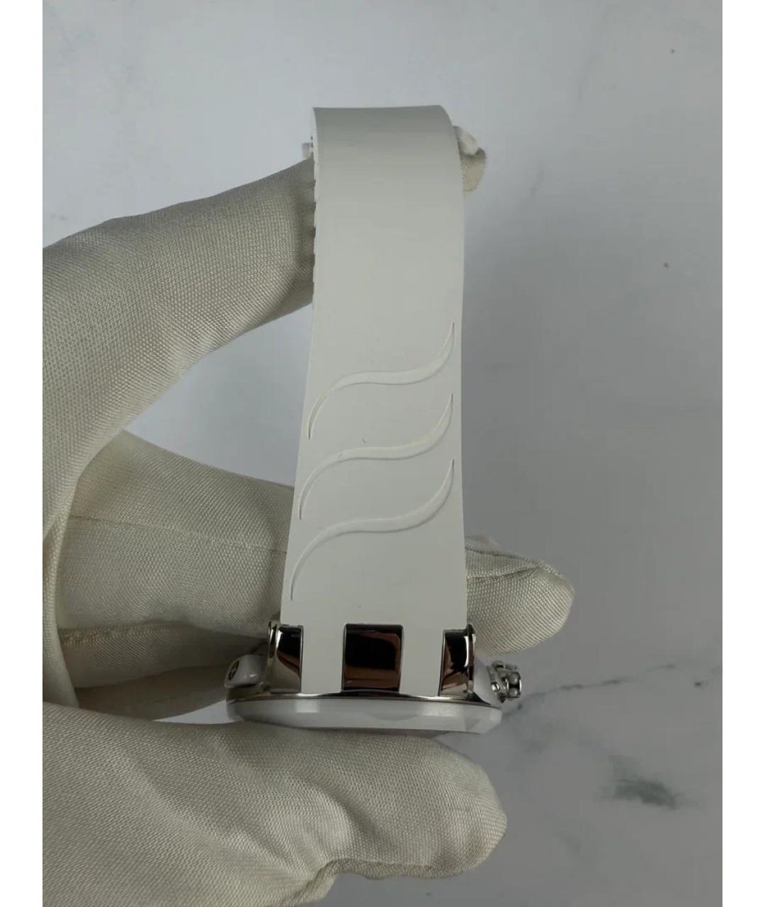 Ulysse Nardin Белые металлические серьги, фото 7