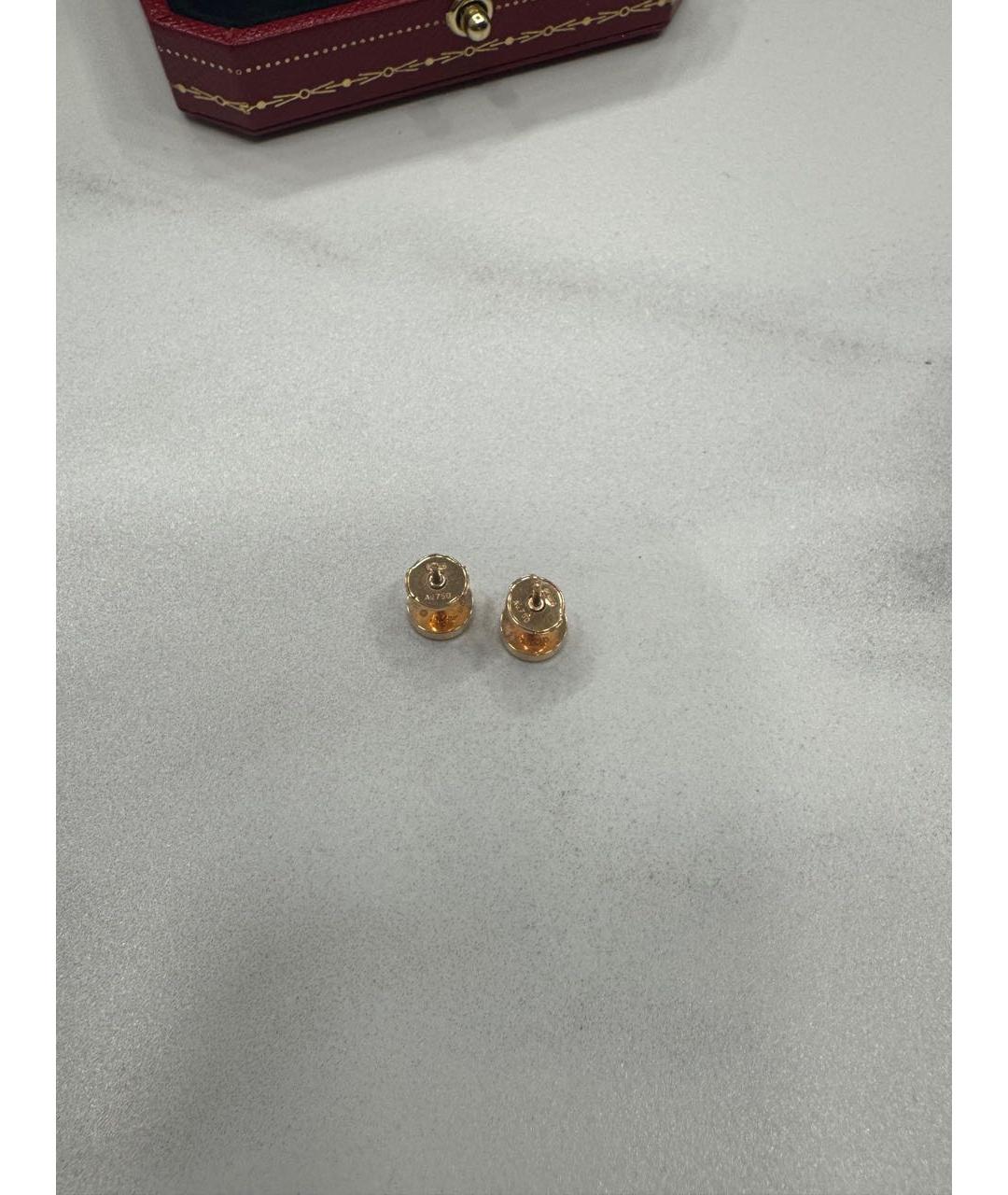 CARTIER Золотые серьги из розового золота, фото 2