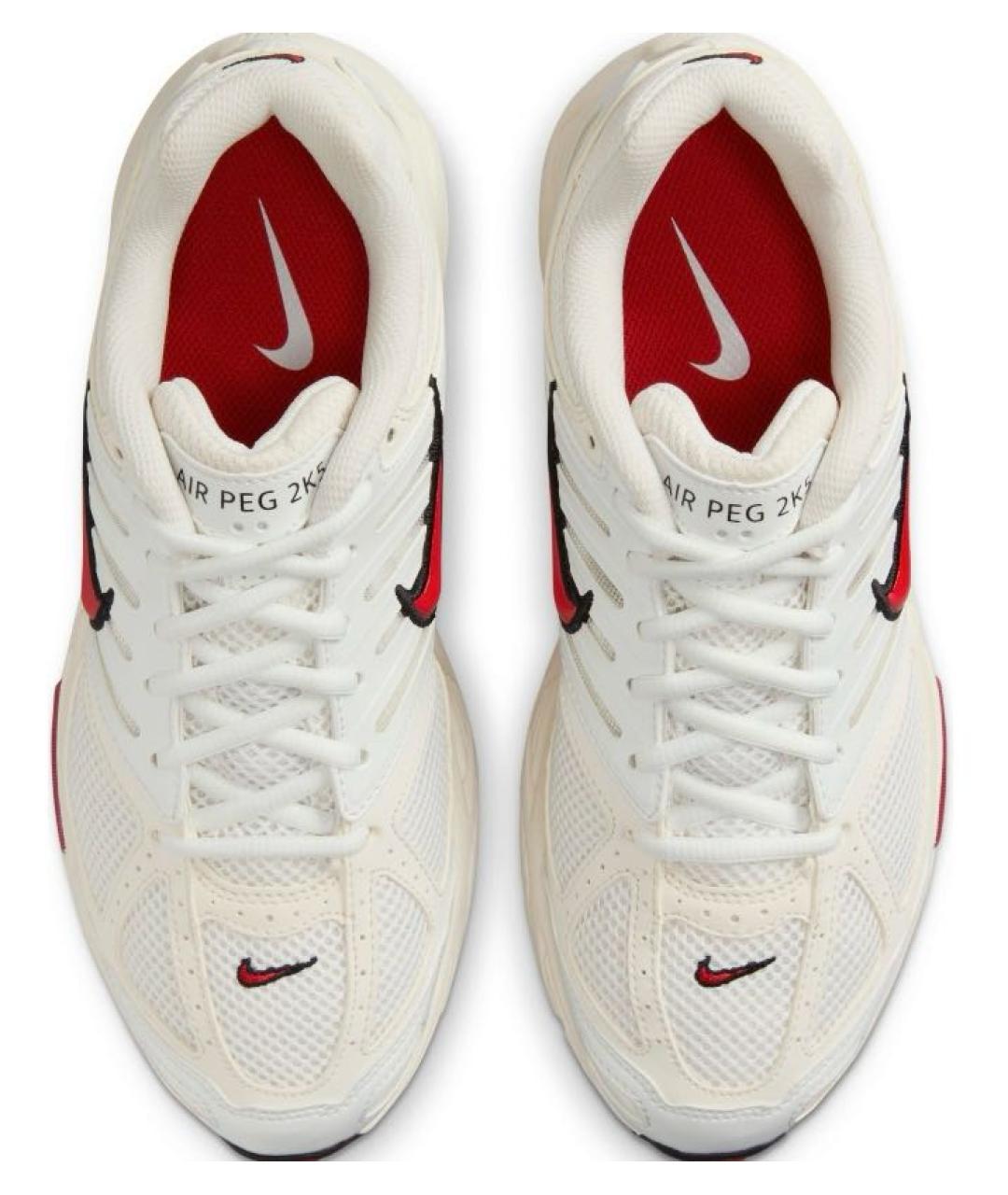 NIKE Бежевые текстильные низкие кроссовки / кеды, фото 3