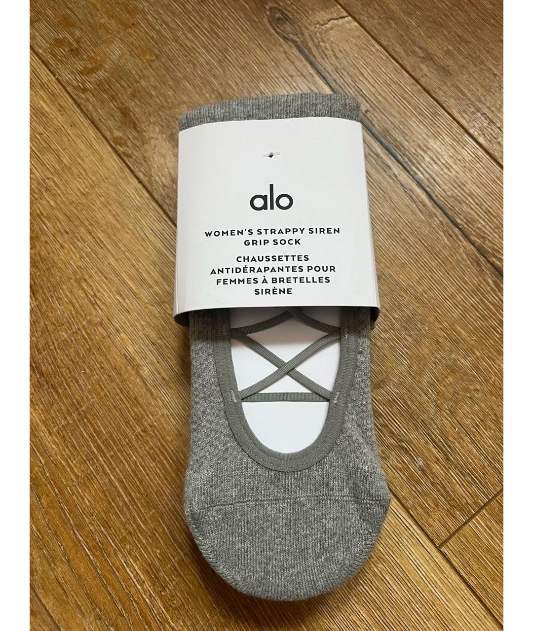 ALO YOGA Серые носки, чулки и колготы, фото 6