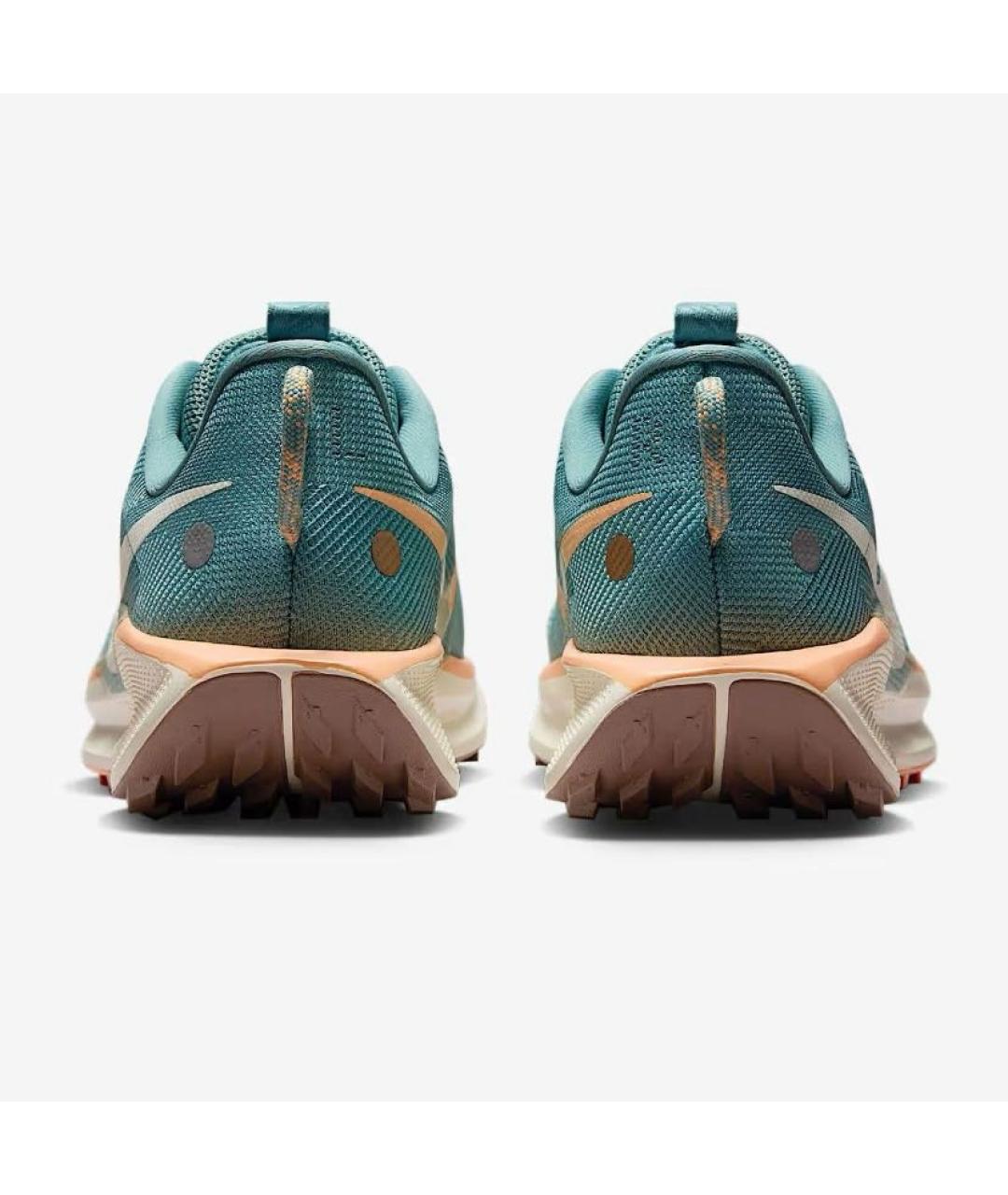 NIKE Бирюзовые текстильные низкие кроссовки / кеды, фото 4