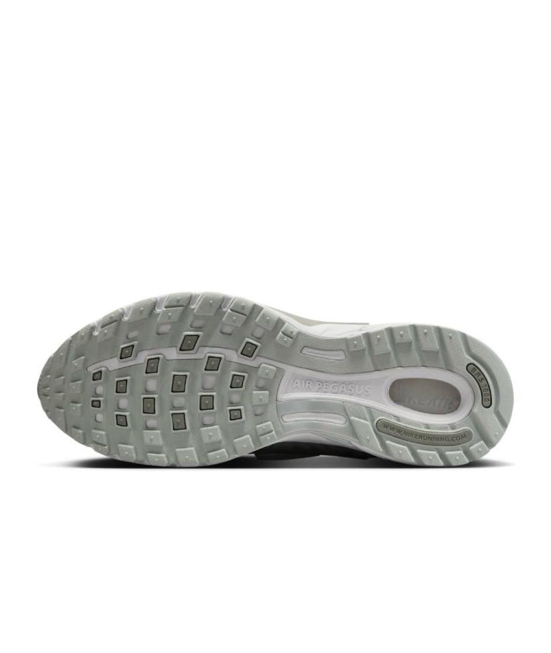 NIKE Бежевые текстильные низкие кроссовки / кеды, фото 6