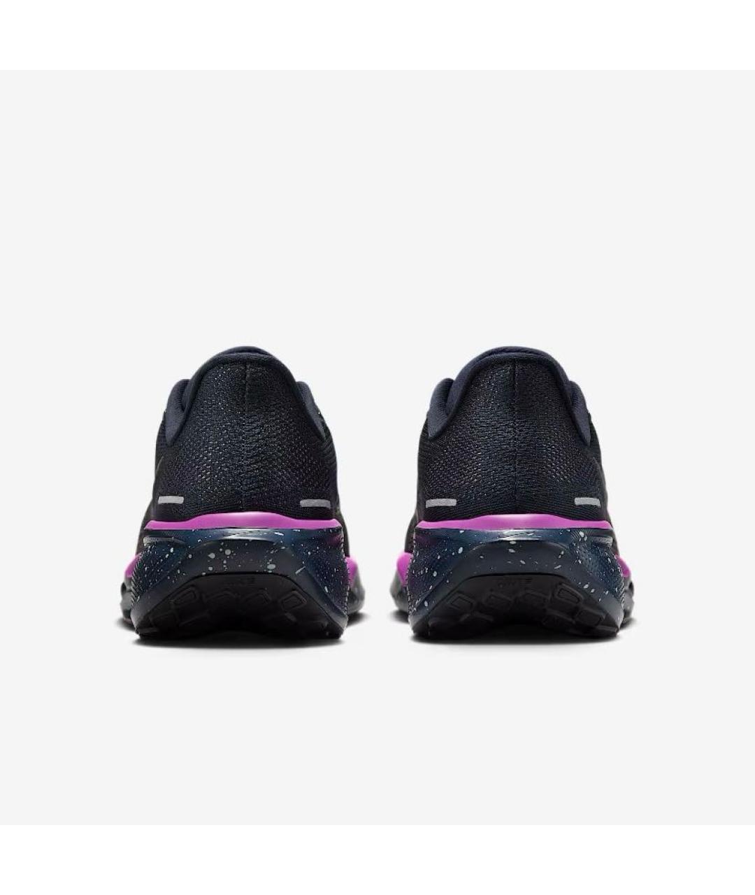 NIKE Черные текстильные низкие кроссовки / кеды, фото 4