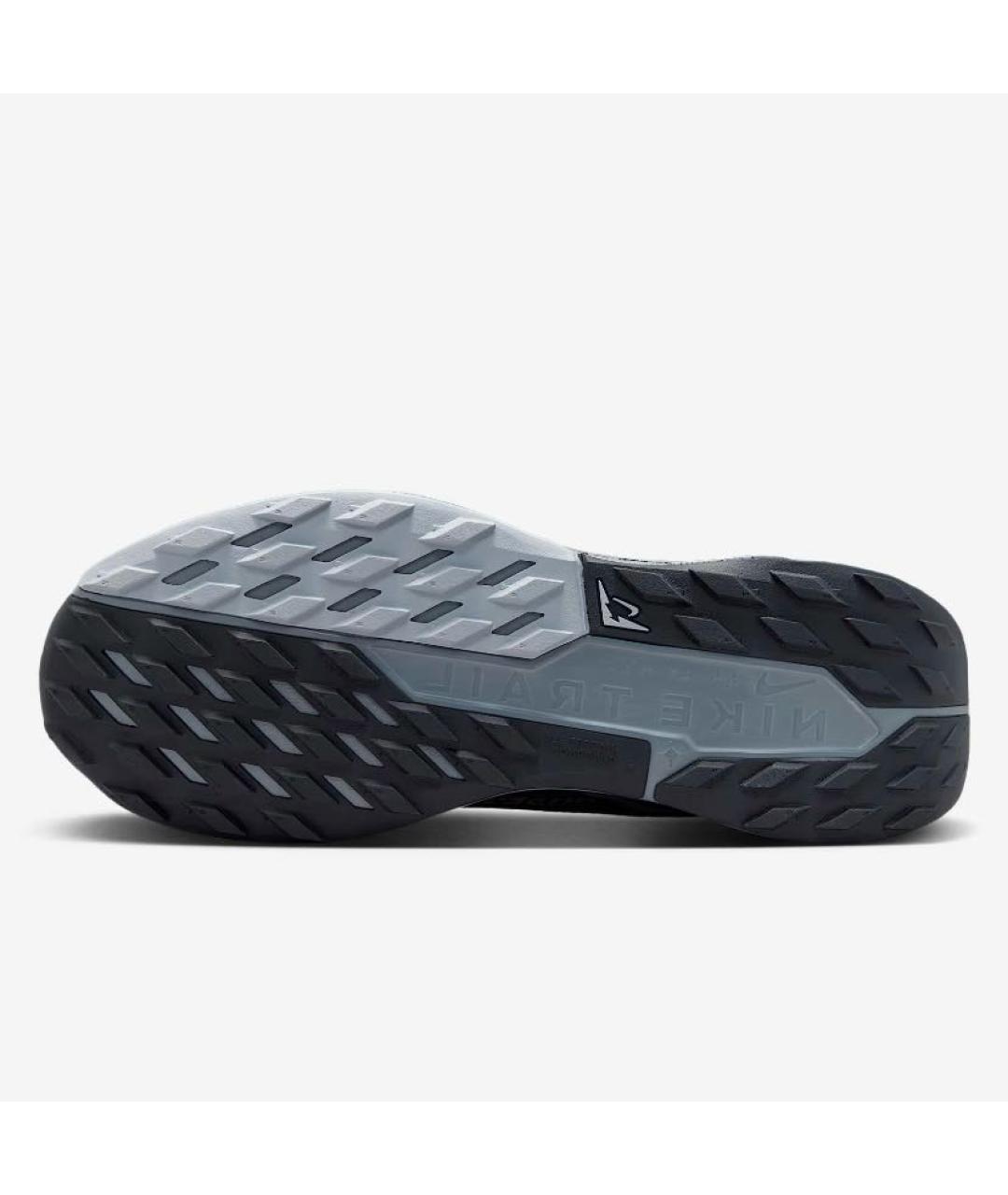 NIKE Черные текстильные низкие кроссовки / кеды, фото 6