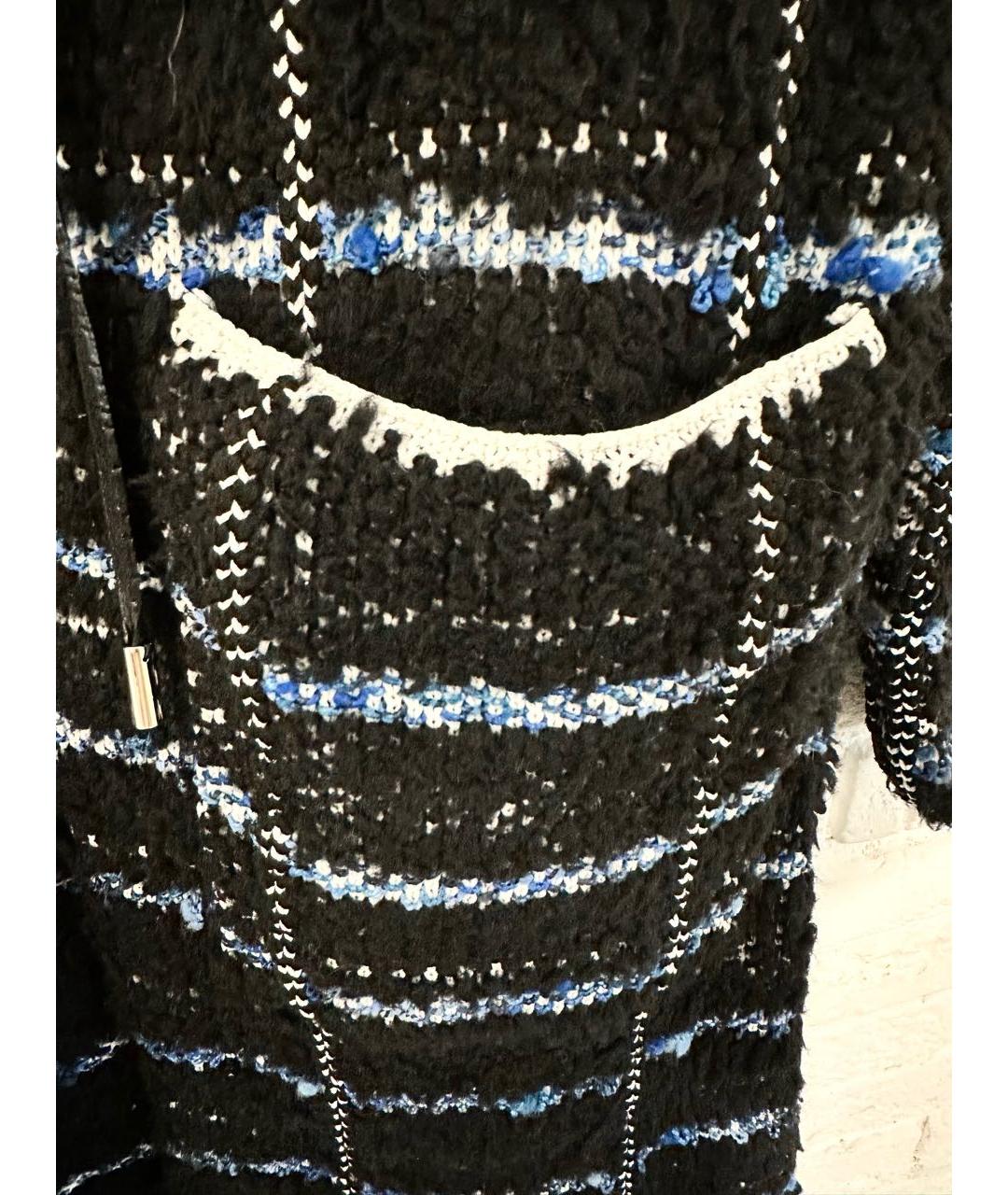 LOUIS VUITTON Темно-синий шерстяной джемпер / свитер, фото 6