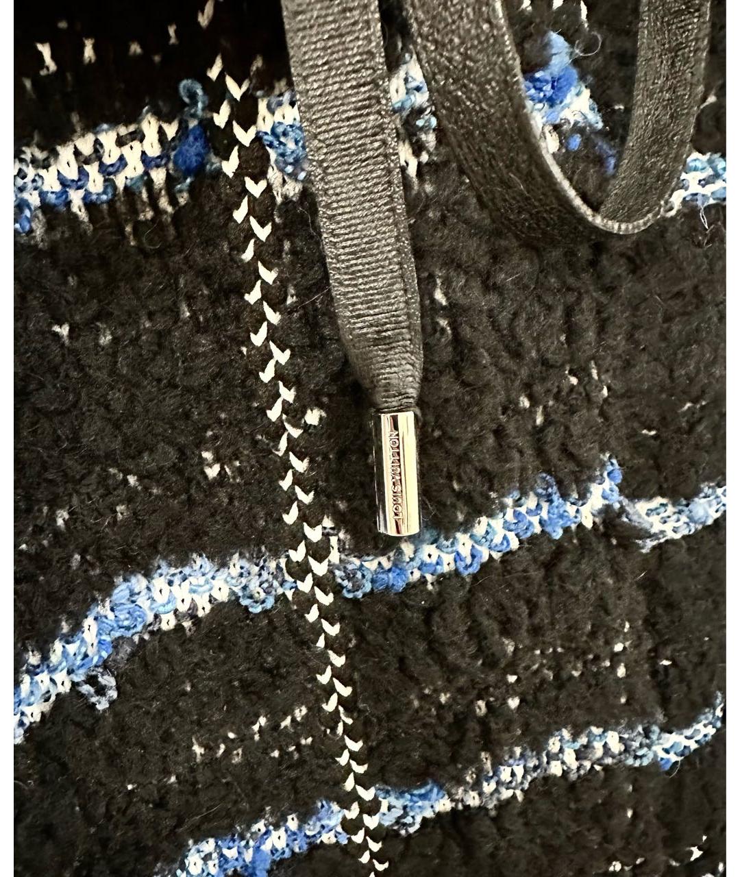 LOUIS VUITTON Темно-синий шерстяной джемпер / свитер, фото 7