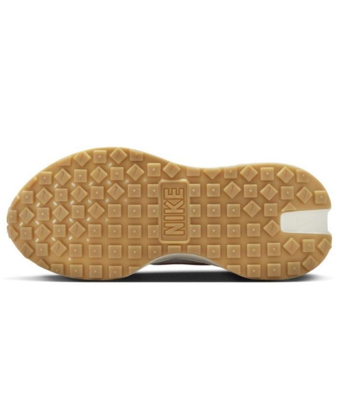 NIKE Бежевые текстильные низкие кроссовки / кеды, фото 6