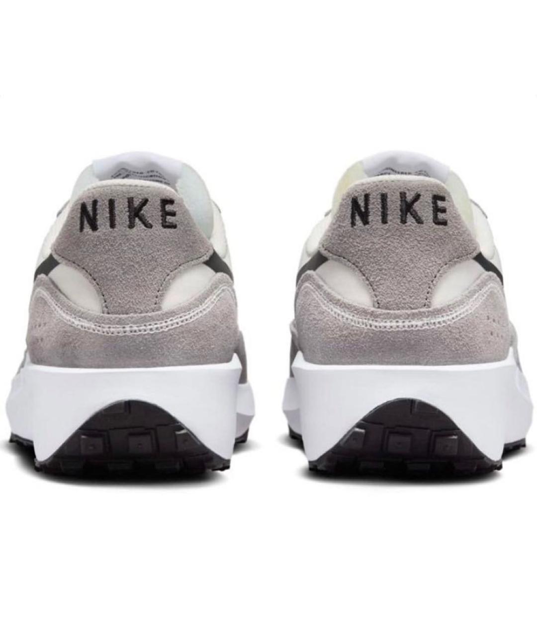 NIKE Серые текстильные низкие кроссовки / кеды, фото 3