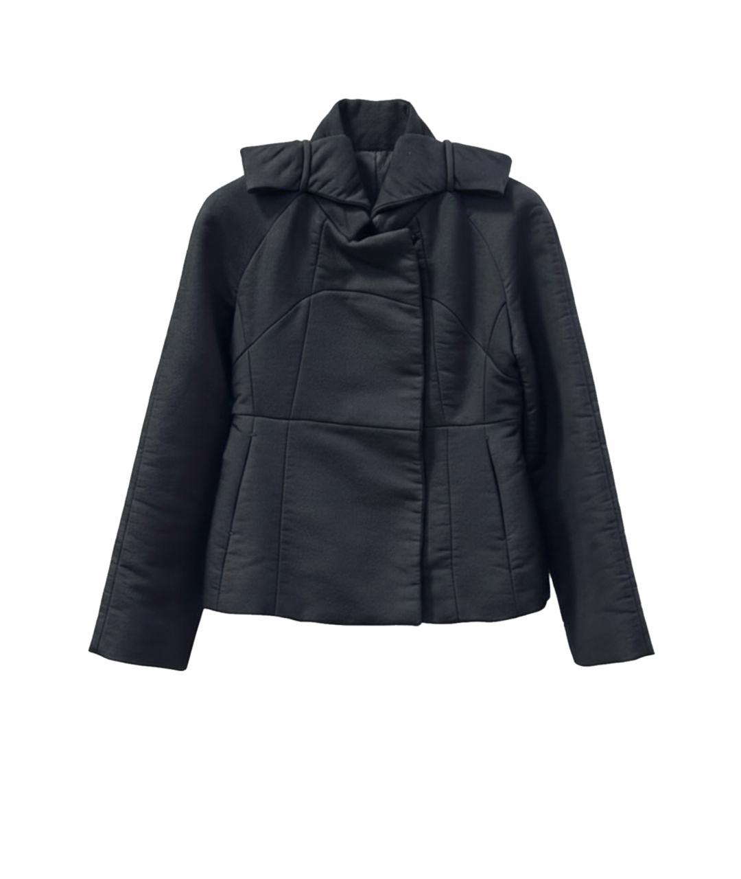 VALENTINO Черная шерстяная куртка, фото 1