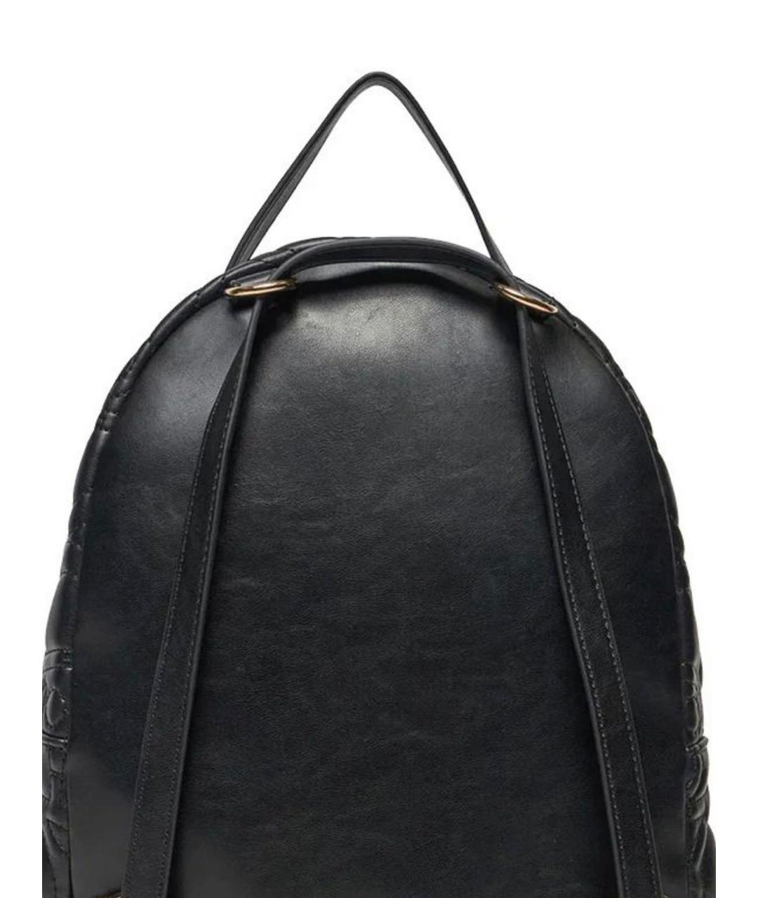 LIU JO Черный рюкзак из искусственной кожи, фото 5