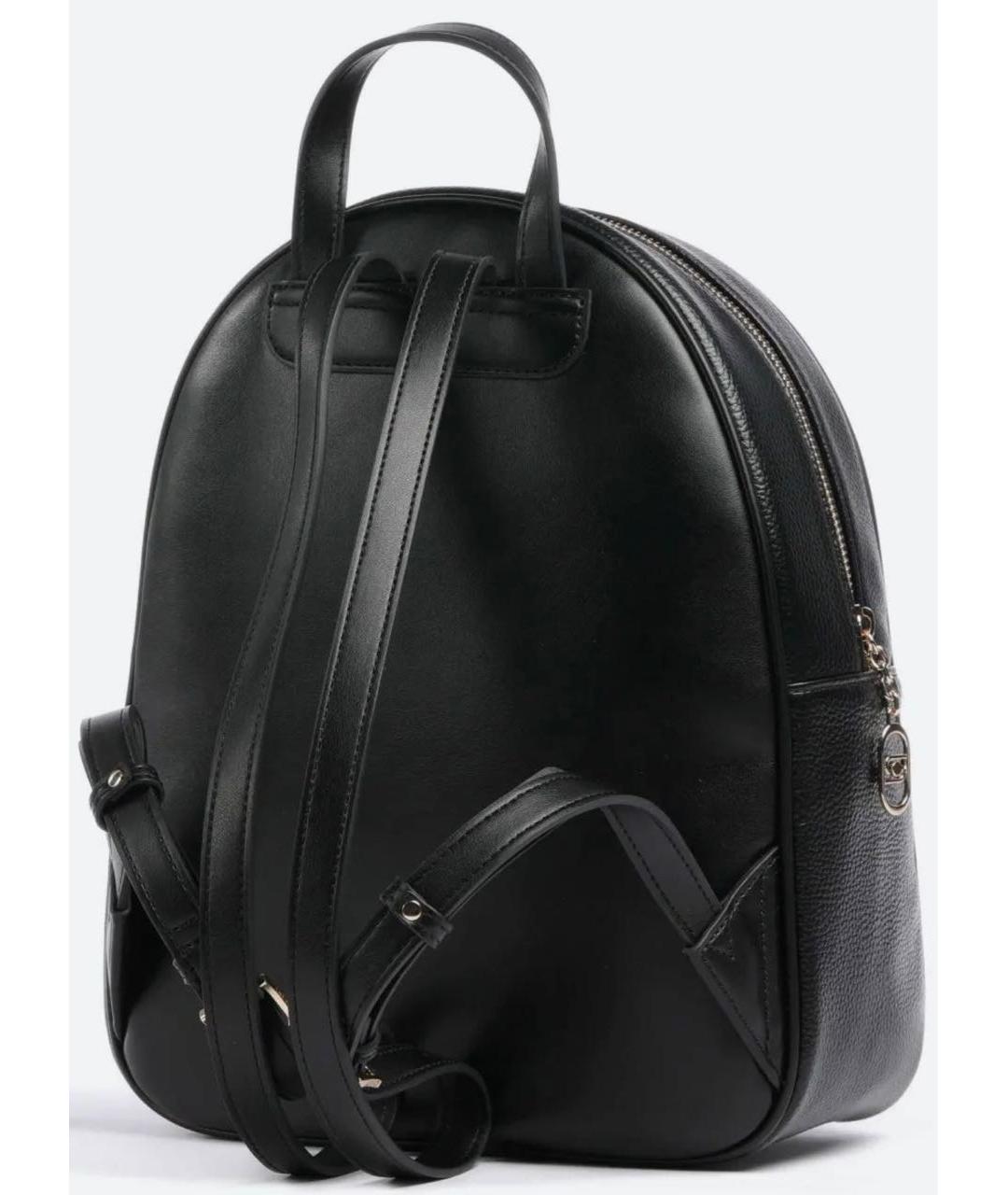 LIU JO Черный рюкзак из искусственной кожи, фото 2
