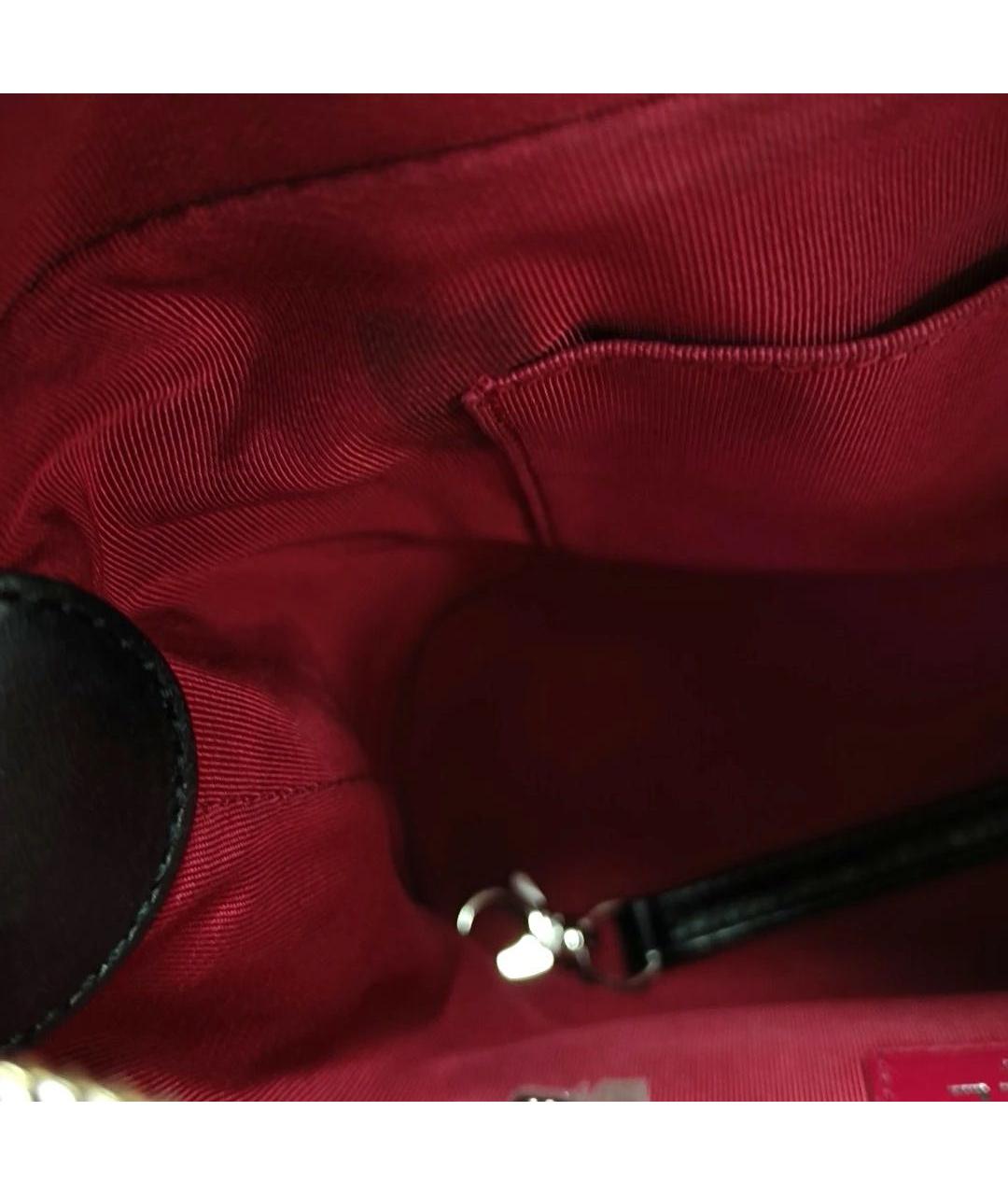 CHANEL Черная кожаная сумка через плечо, фото 8