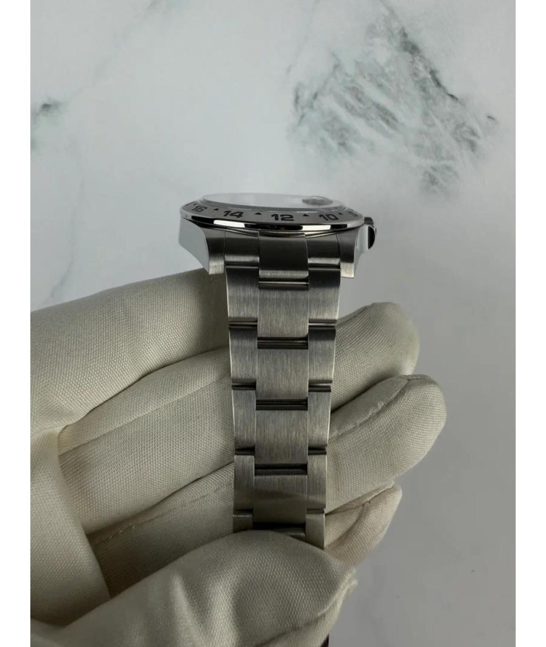 ROLEX Серебряные металлические часы, фото 5