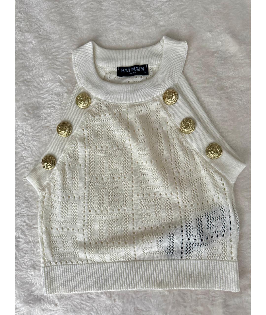 BALMAIN Вискозная майка, фото 2