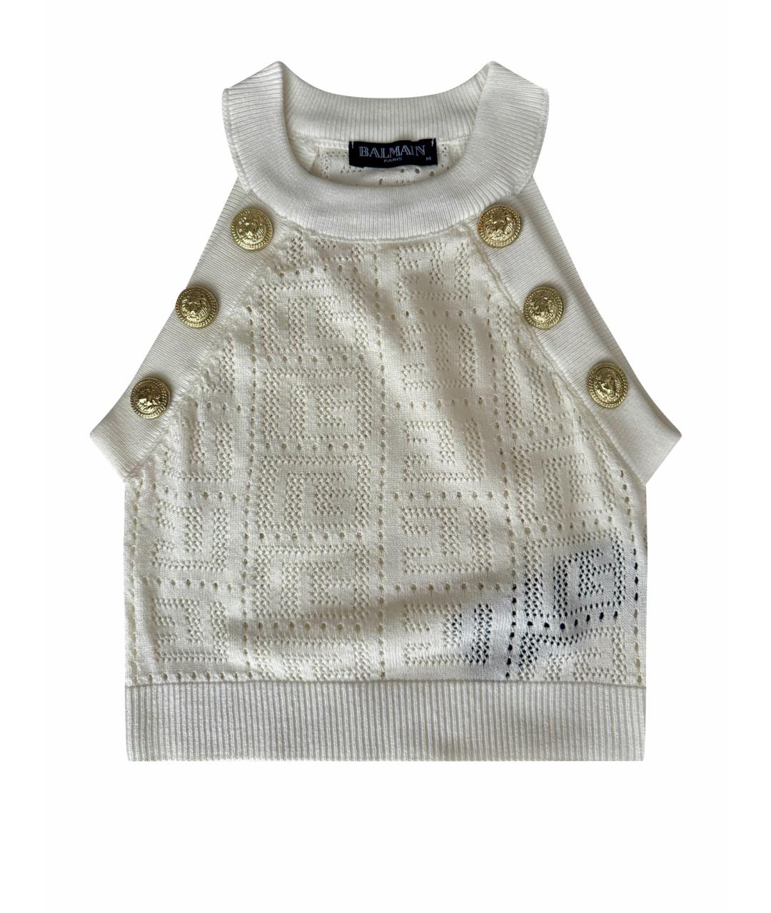 BALMAIN Вискозная майка, фото 1