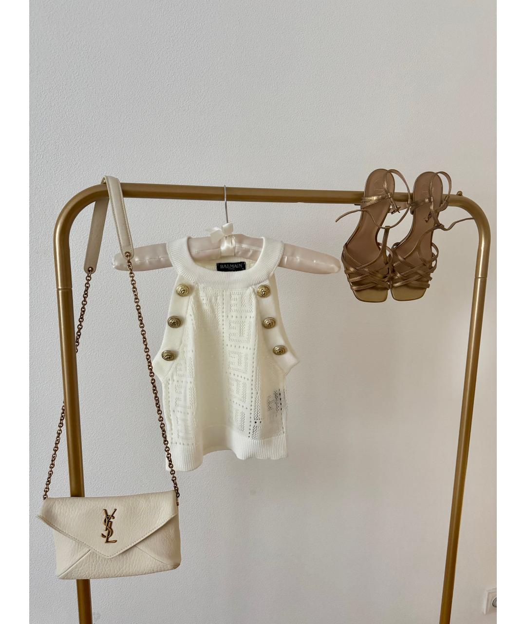 BALMAIN Вискозная майка, фото 7