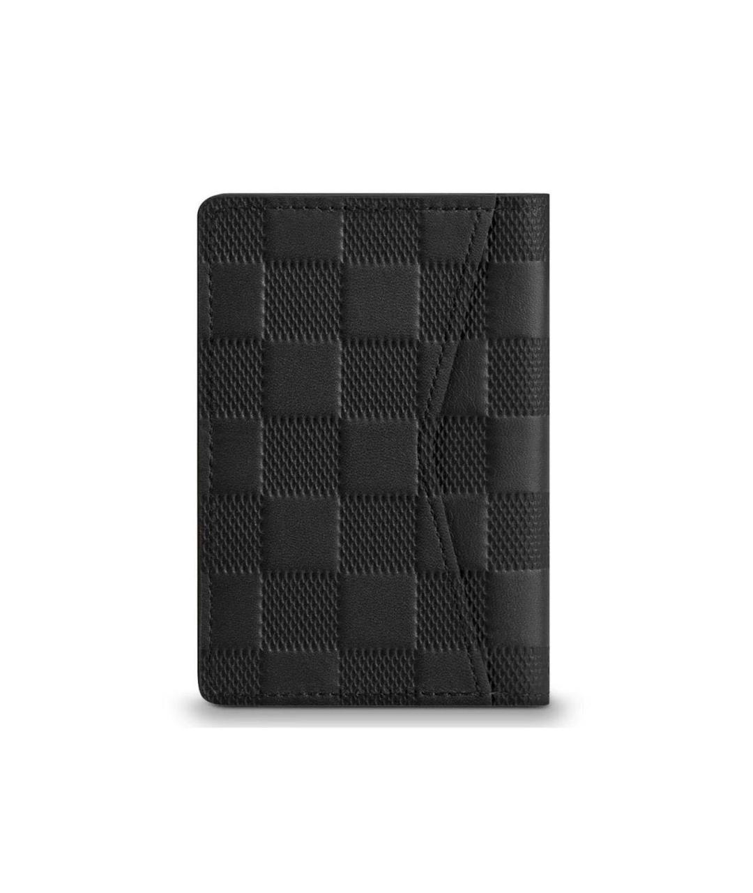 LOUIS VUITTON Черный кардхолдер, фото 4