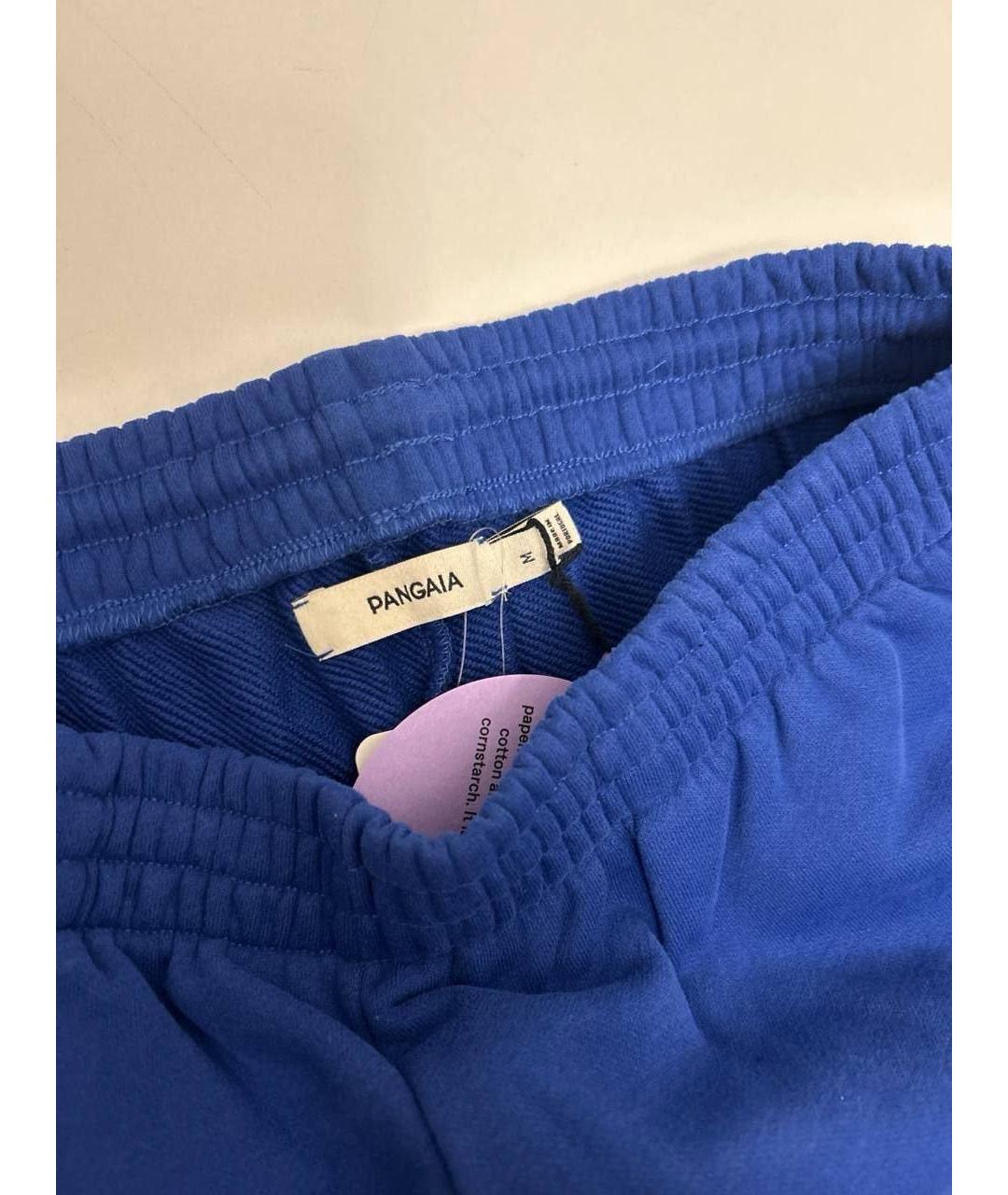 THE PANGAIA Темно-синие хлопковые шорты, фото 2