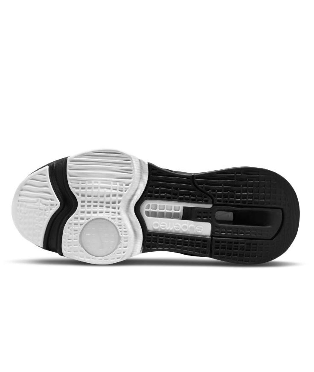 NIKE Черные текстильные низкие кроссовки / кеды, фото 5