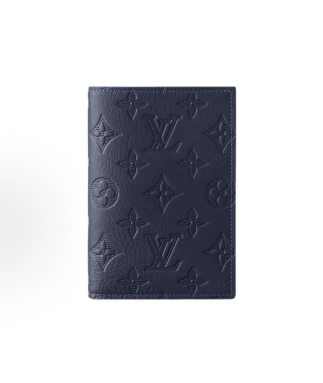 LOUIS VUITTON Темно-синий кошелек, фото 4