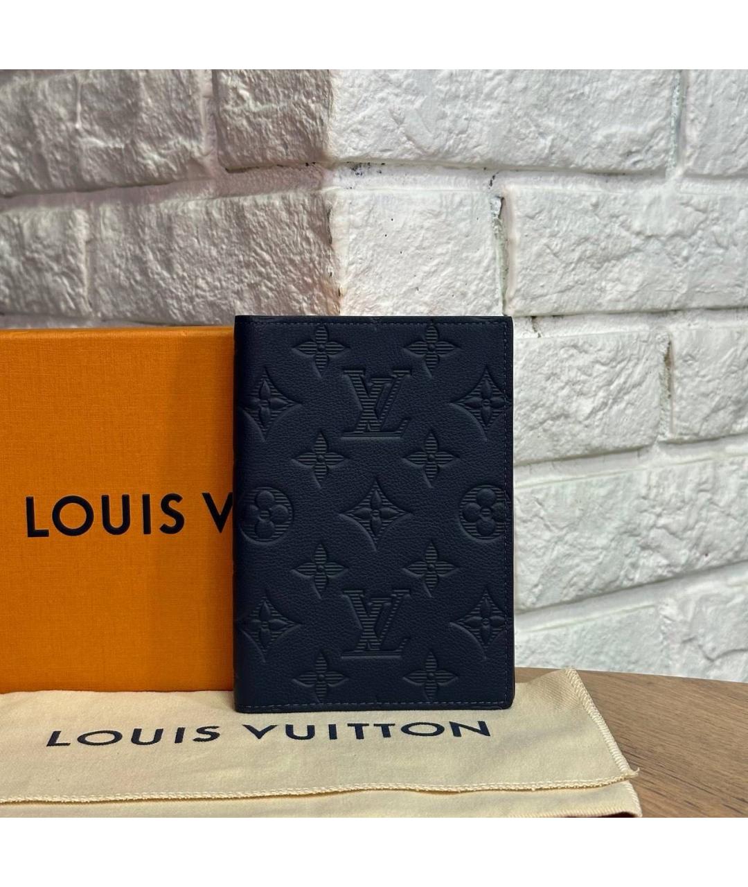 LOUIS VUITTON Темно-синий кошелек, фото 2