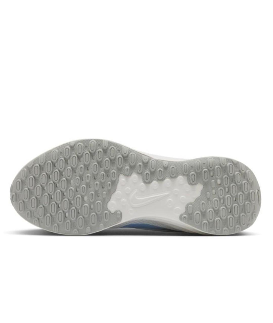 NIKE Серые текстильные низкие кроссовки / кеды, фото 6