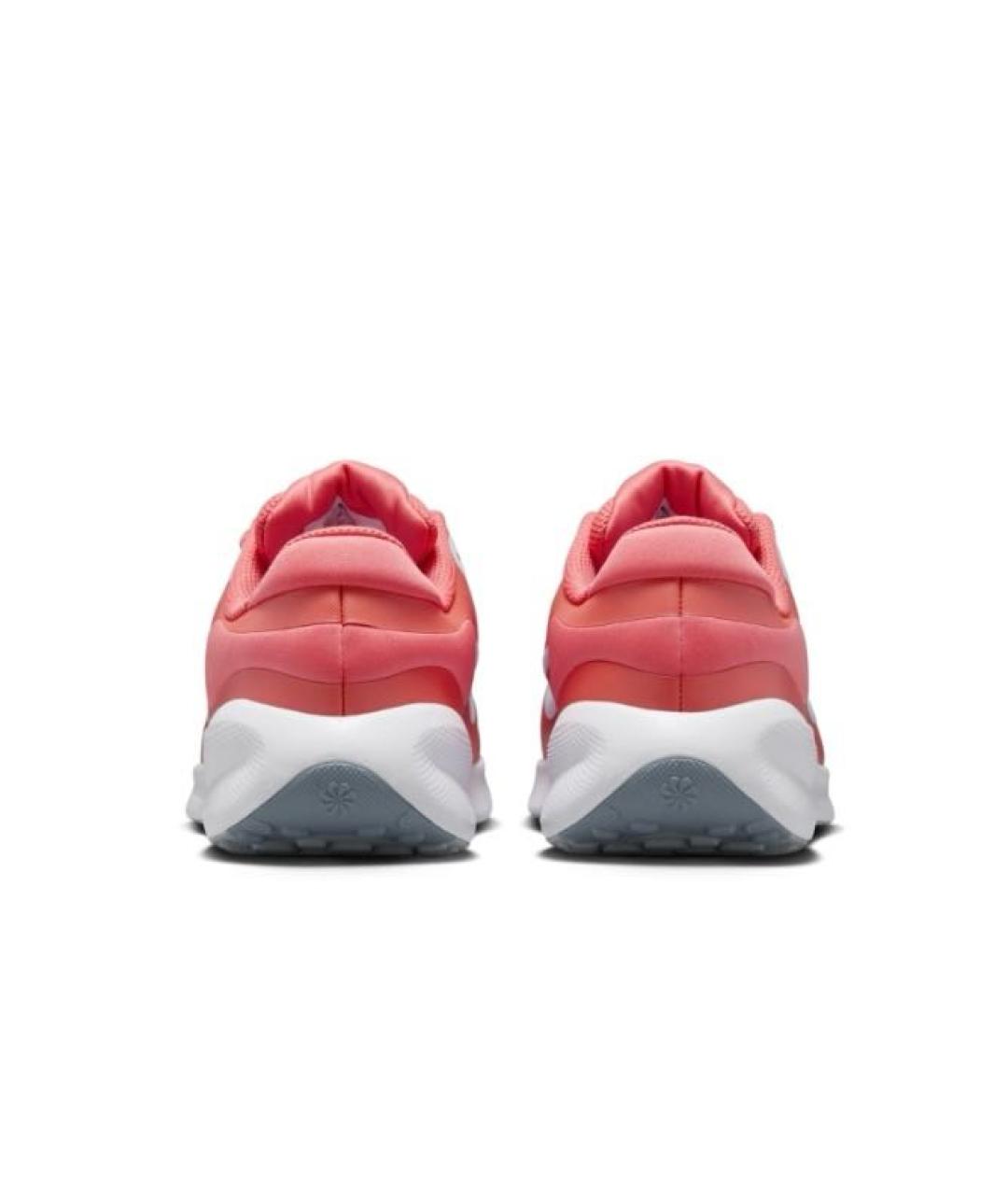 NIKE Красные текстильные низкие кроссовки / кеды, фото 3