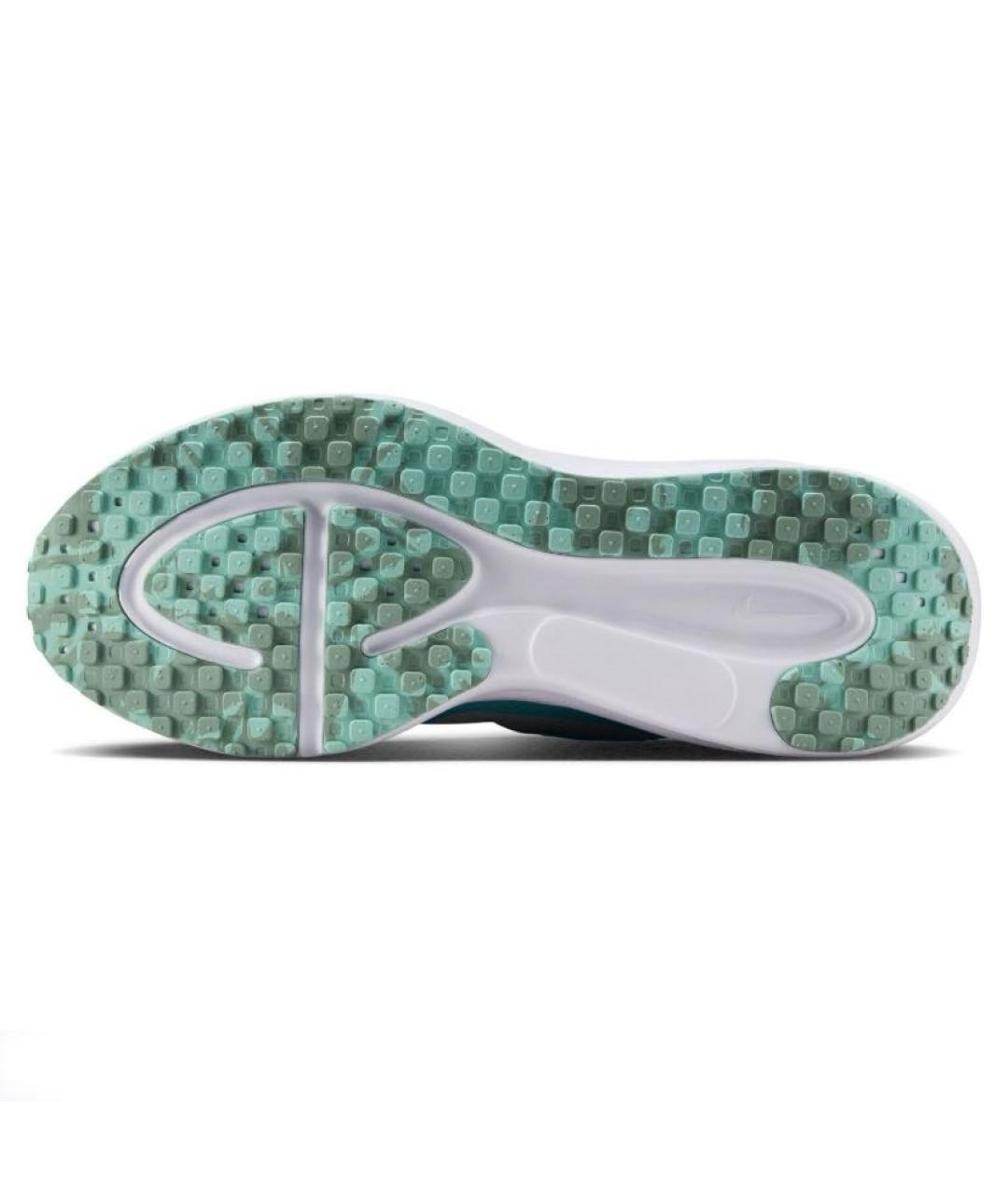 NIKE Бирюзовые текстильные низкие кроссовки / кеды, фото 5