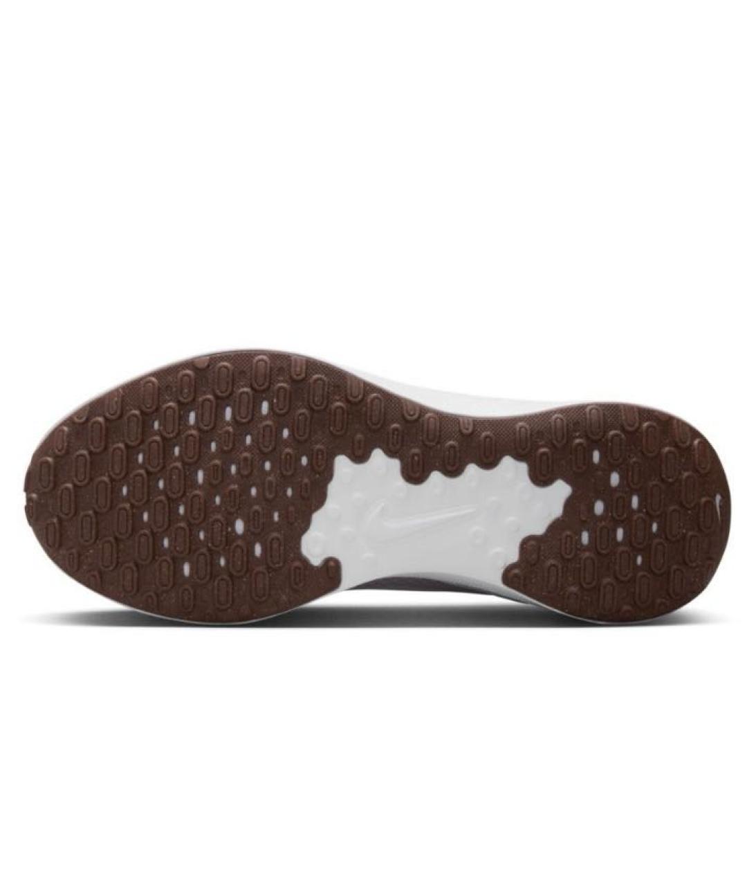 NIKE Коралловые текстильные низкие кроссовки / кеды, фото 6