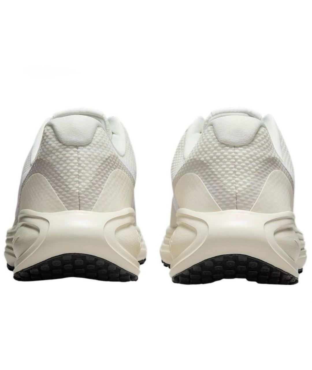 NIKE Бежевые текстильные низкие кроссовки / кеды, фото 4