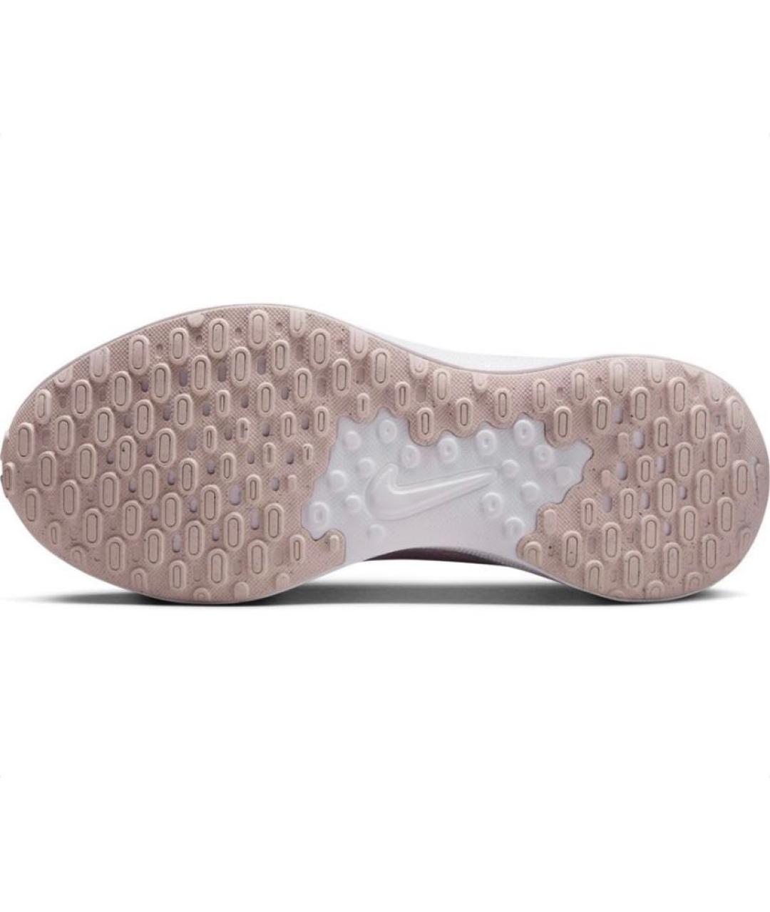 NIKE Коралловые текстильные низкие кроссовки / кеды, фото 5