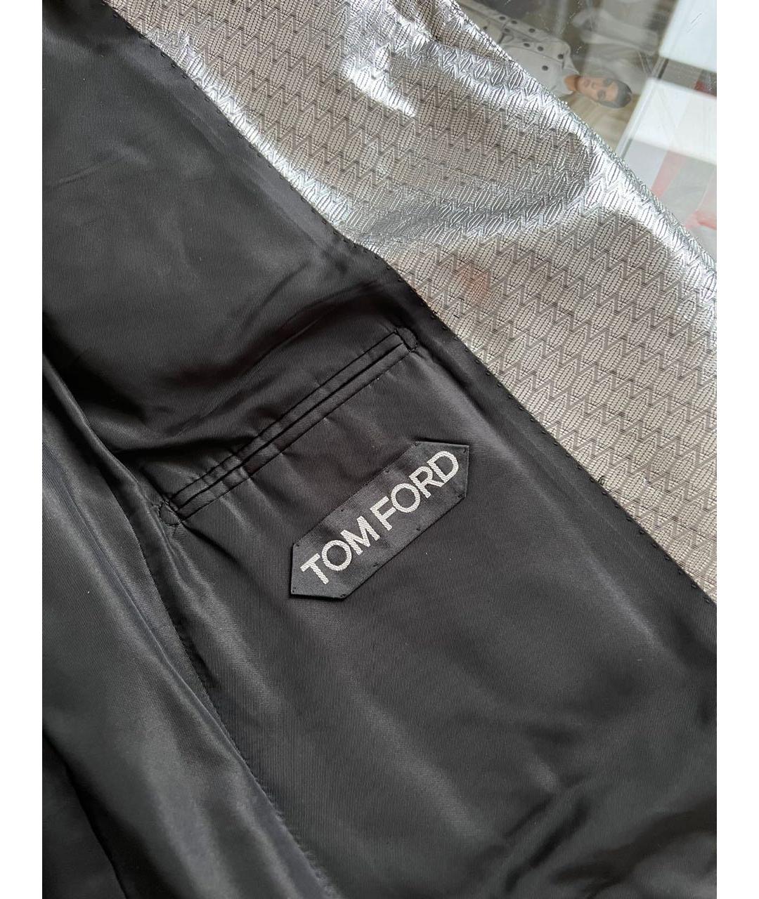 TOM FORD Серебрянный жакет/пиджак, фото 5