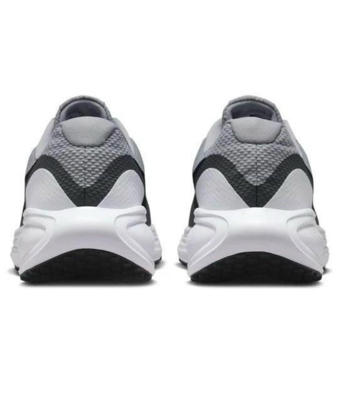 NIKE Серые текстильные низкие кроссовки / кеды, фото 3