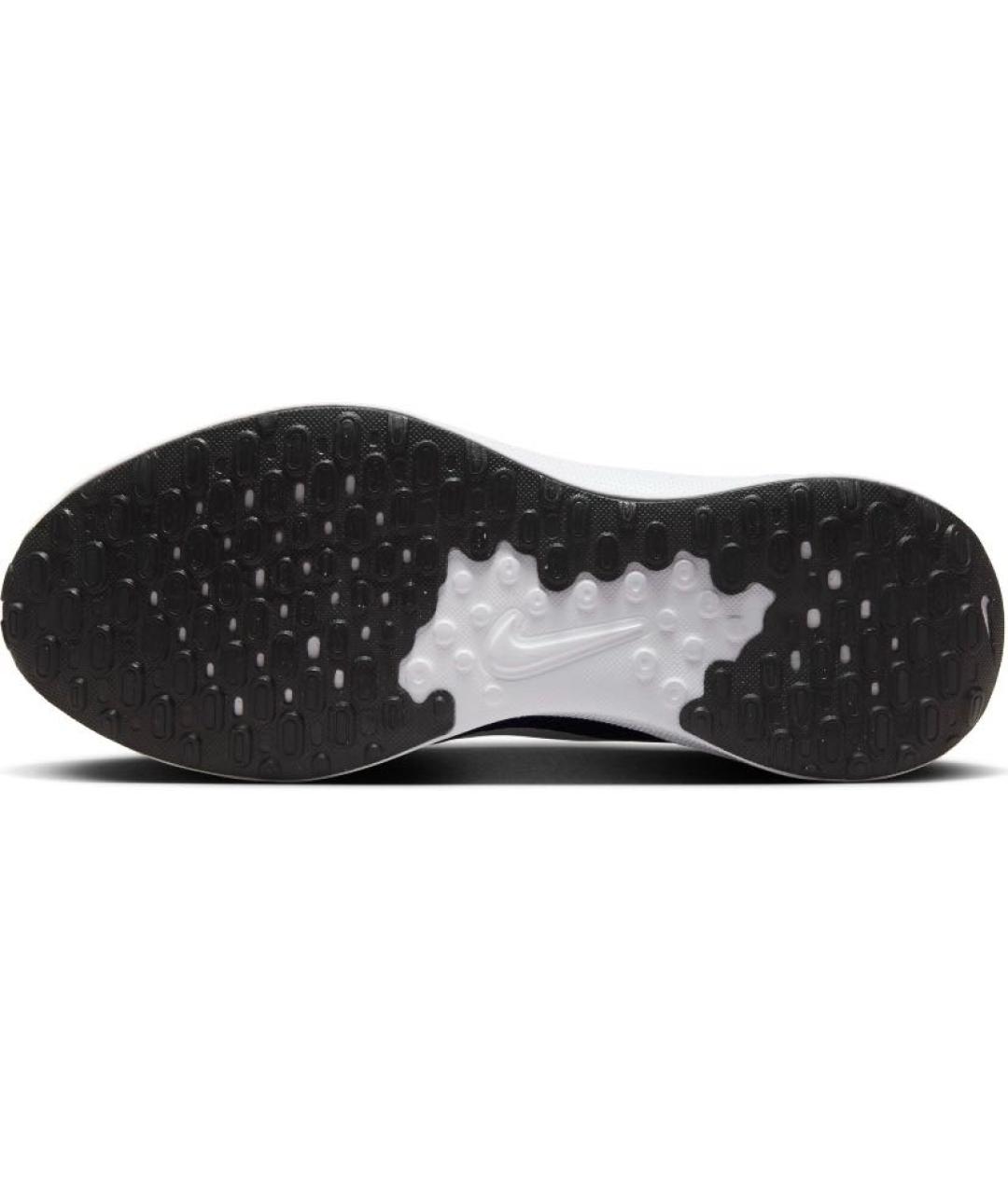 NIKE Темно-синие текстильные низкие кроссовки / кеды, фото 5