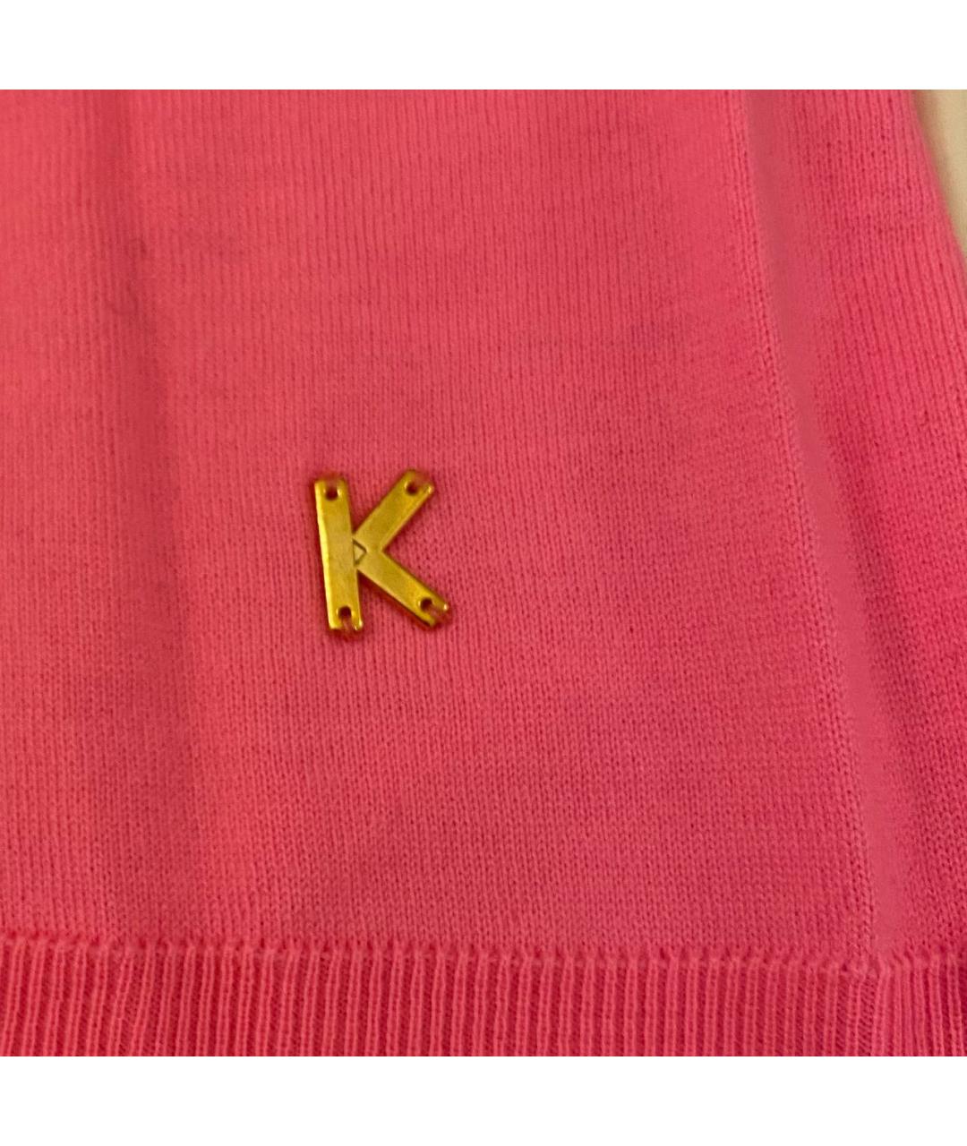 KENZO Фуксия шерстяной джемпер / свитер, фото 8