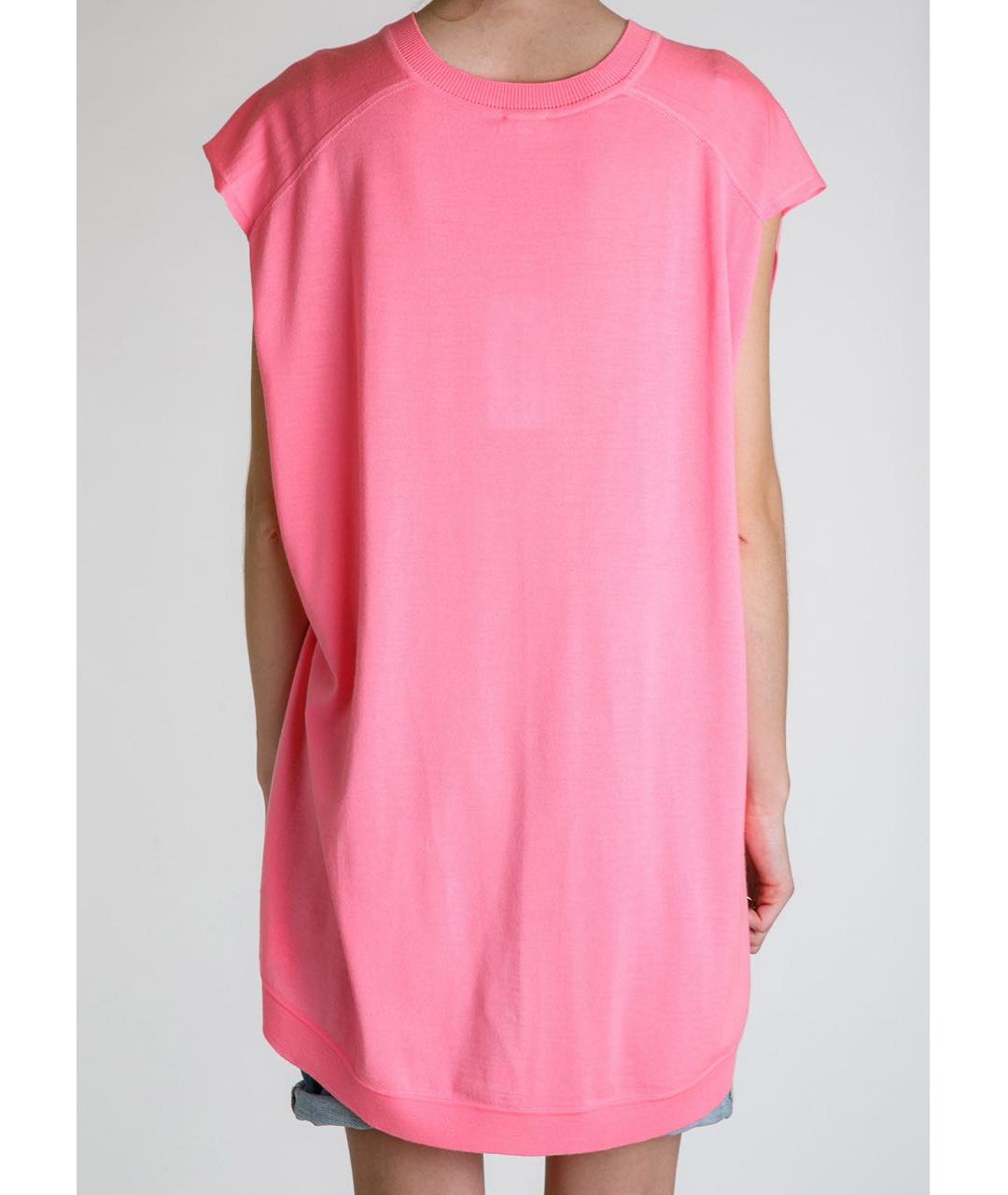 KENZO Фуксия шерстяной джемпер / свитер, фото 4