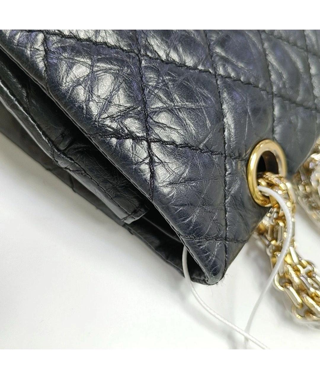 CHANEL Черная кожаная сумка через плечо, фото 8