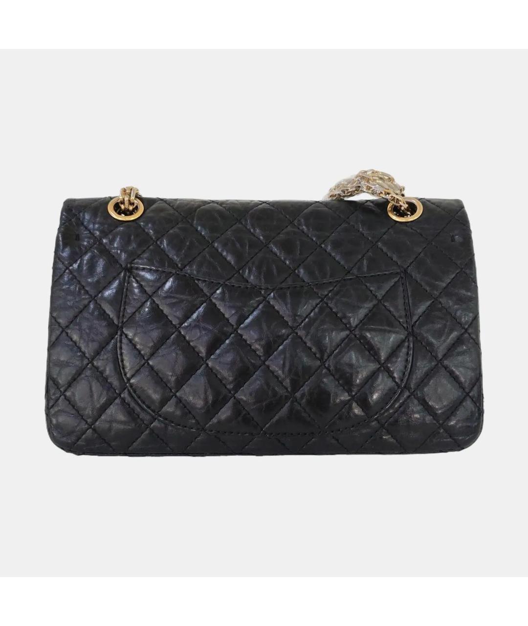 CHANEL Черная кожаная сумка через плечо, фото 4