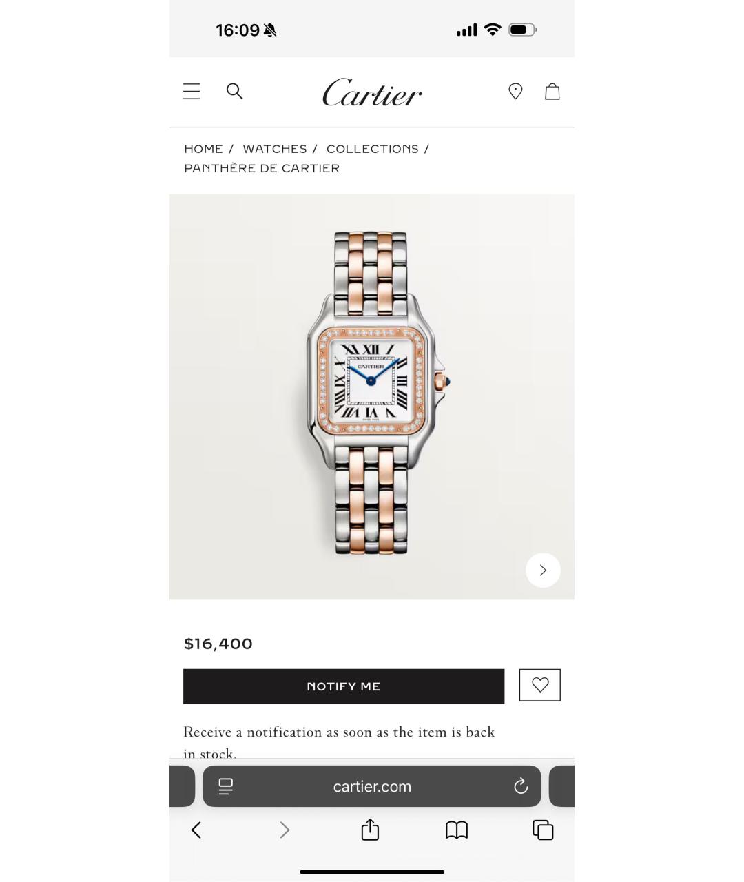 CARTIER Мульти часы из розового золота, фото 6