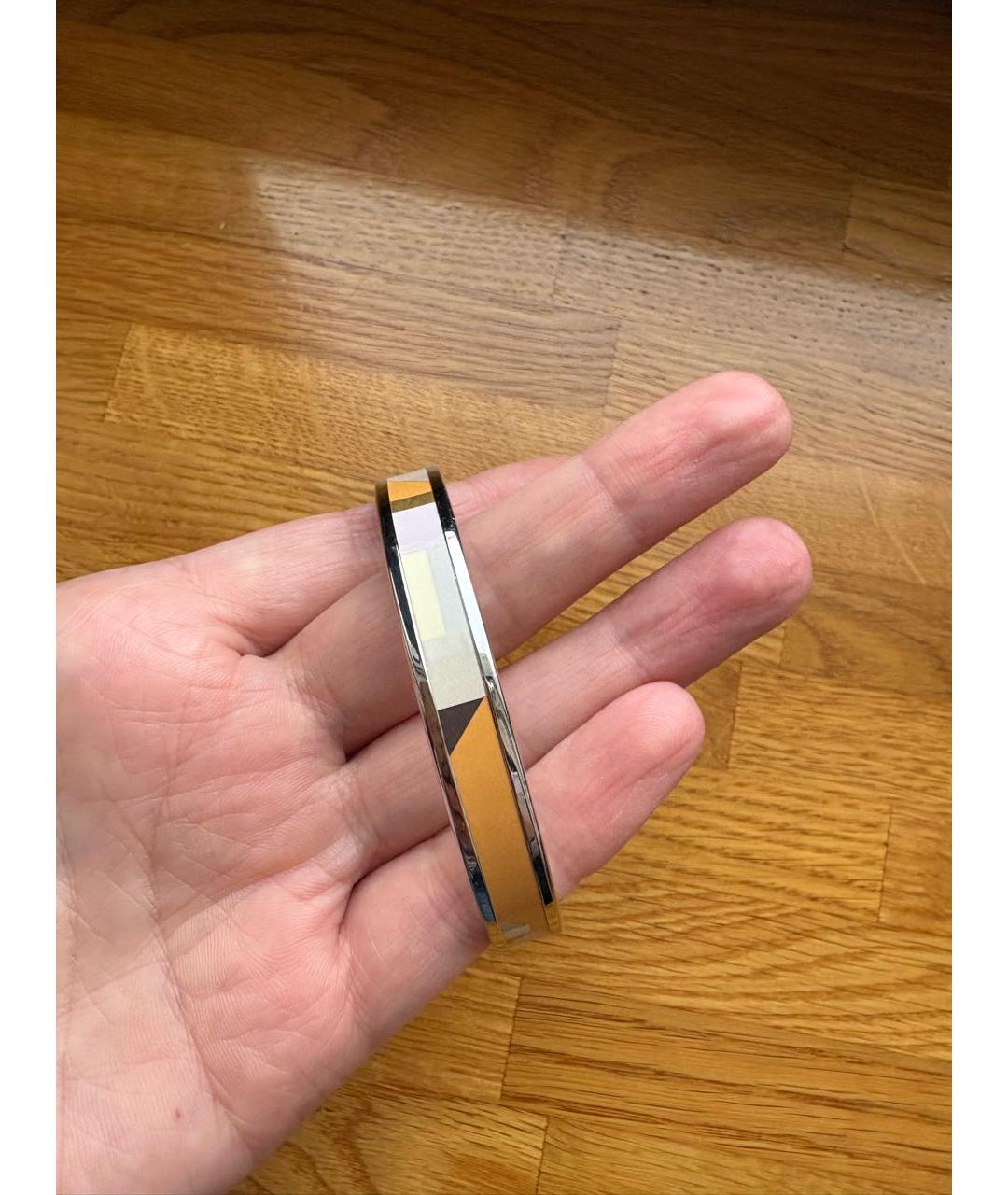 HERMES Серебрянный браслет, фото 6