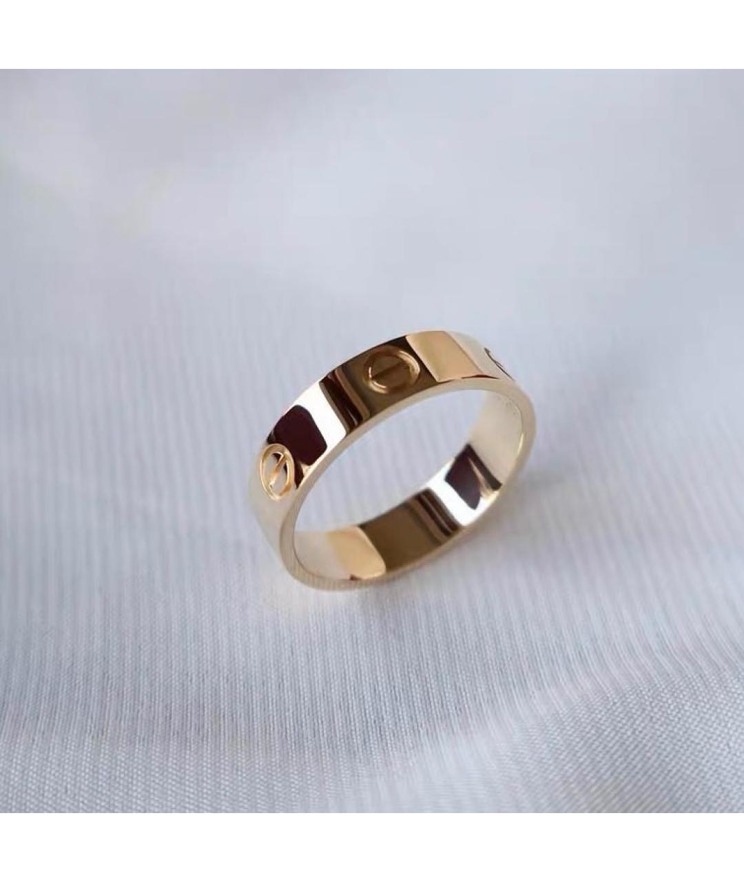 CARTIER Желтое кольцо из желтого золота, фото 3