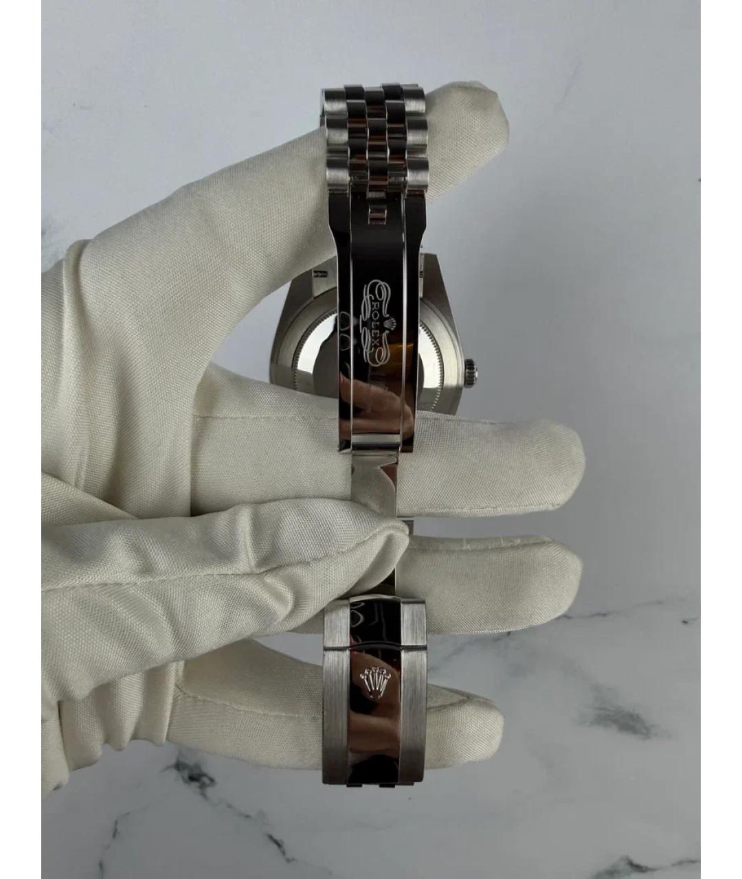 ROLEX Синие металлические часы, фото 6