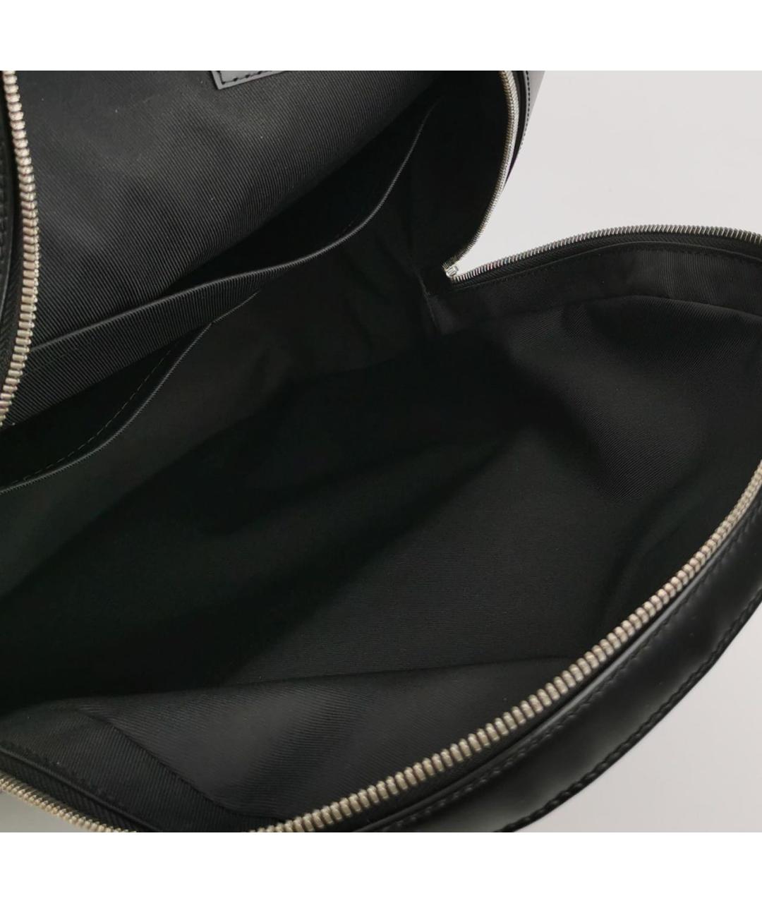 LOUIS VUITTON Антрацитовый кожаный рюкзак, фото 6