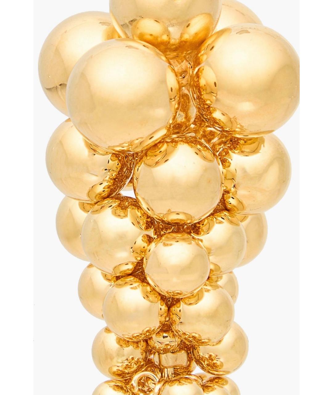 ZIMMERMANN Золотые латунные серьги, фото 5