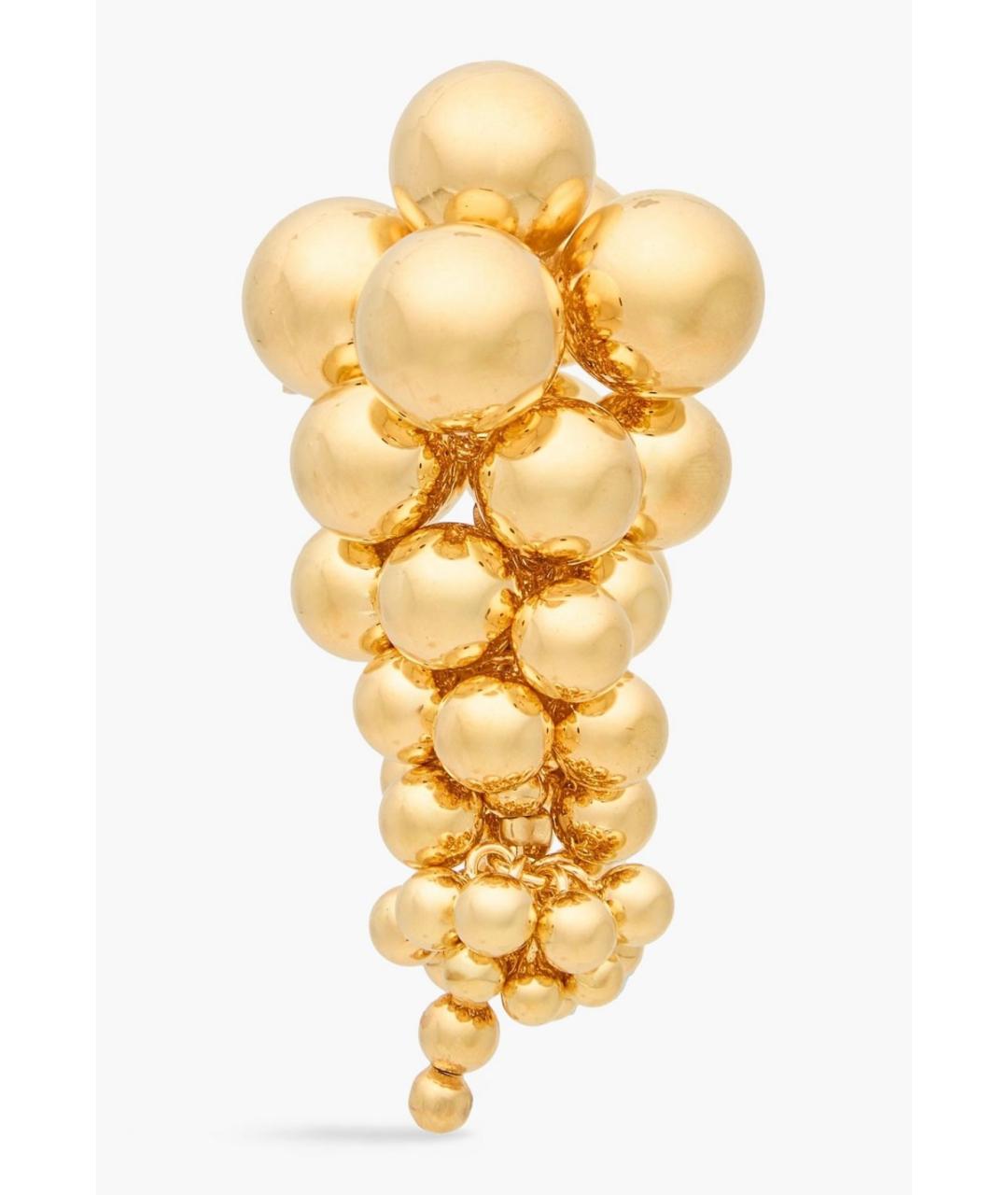 ZIMMERMANN Золотые латунные серьги, фото 3