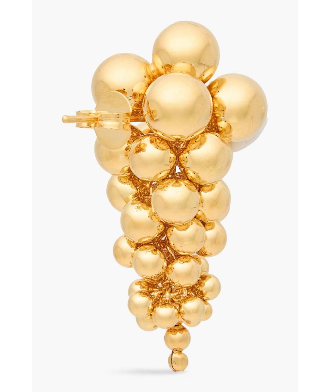 ZIMMERMANN Золотые латунные серьги, фото 4